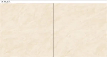 سيراميك ER-61210C سعودي الصنع، مقاس 60x120، بلون بيج ناعم وتصميم عصري أنيق. مثالي للأرضيات الداخلية بمظهر فخم ولمسة راقية.