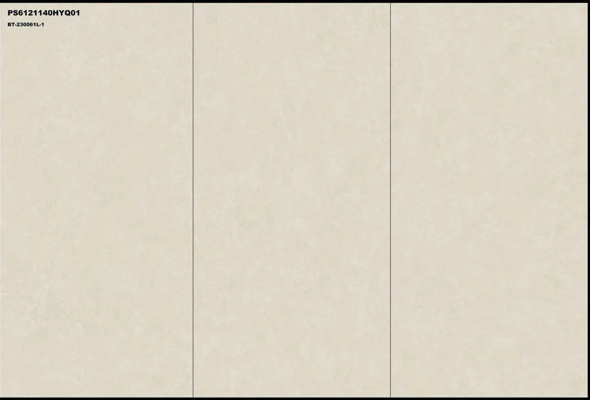 3SA1.02019 بورسلين سعودي PS6121140H01 بمقاس 60x120 ولون بيج ناعم. تصميم مقصوص واغ أنيق مناسب للأرضيات الداخلية بتشطيب عصري ومتانة عالية.