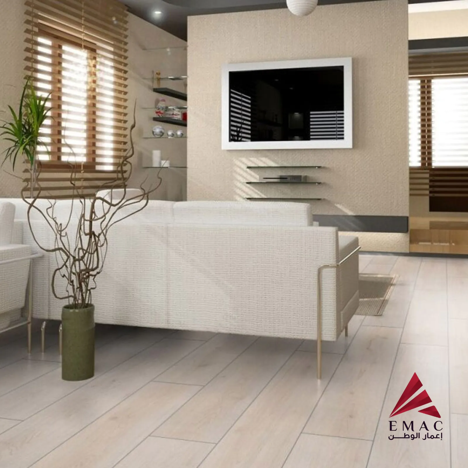 ⁦باركيه الماني سوبريور SUP632-3290 8MM CW⁩ - الصورة ⁦1⁩