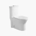 ⁦كرسي صيني 6277 قطعة واحدة ايماك تصريف ارضي تأسيس25سم⁩ - الصورة ⁦2⁩