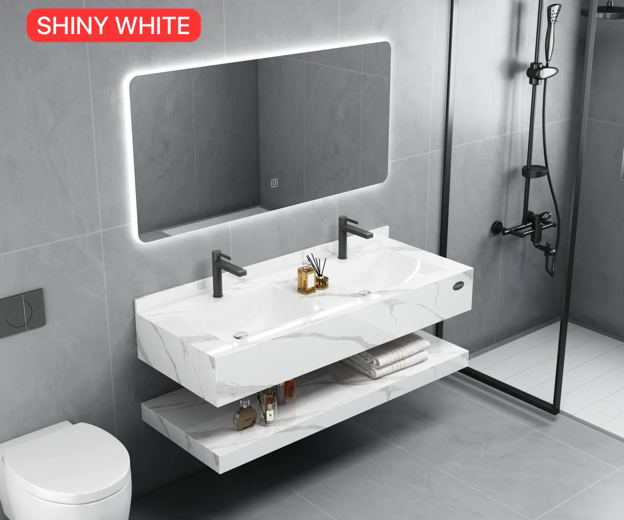 product_image_672f393569349.png مغسلة صيني فيراجو ليزر لماع ( 190246 ) - الصورة 1