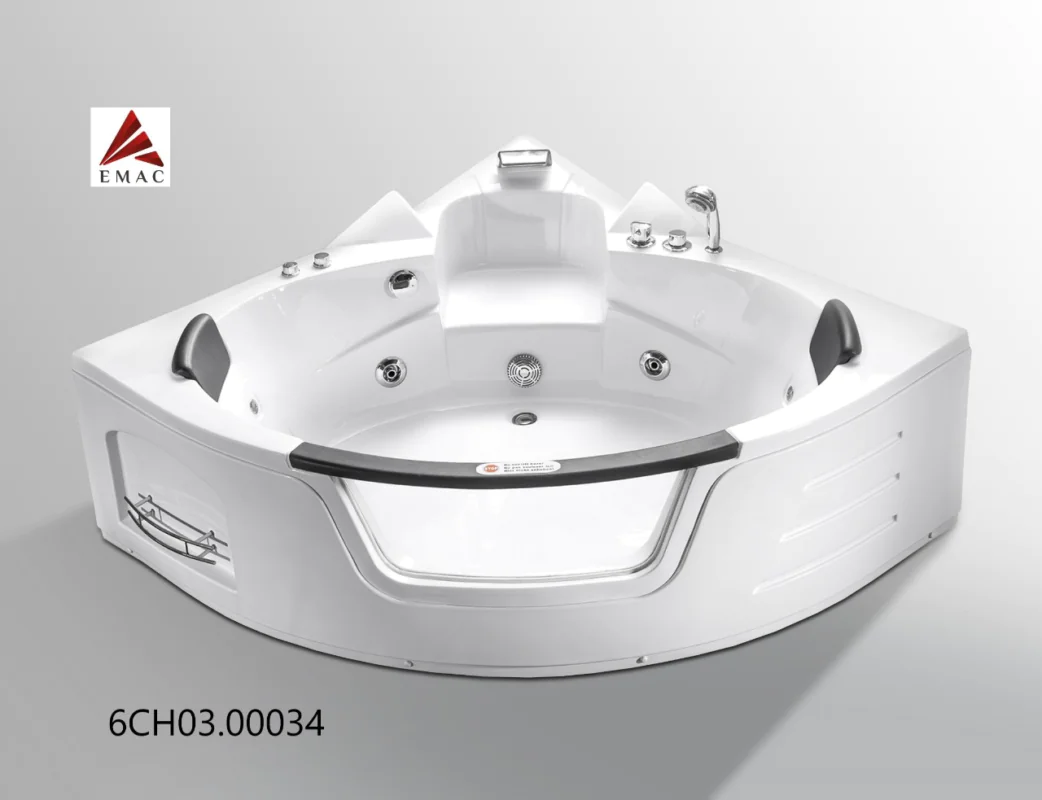 جاكوزي صيني زاوية ايماك اكريليك+مساج وشلال وخلاط