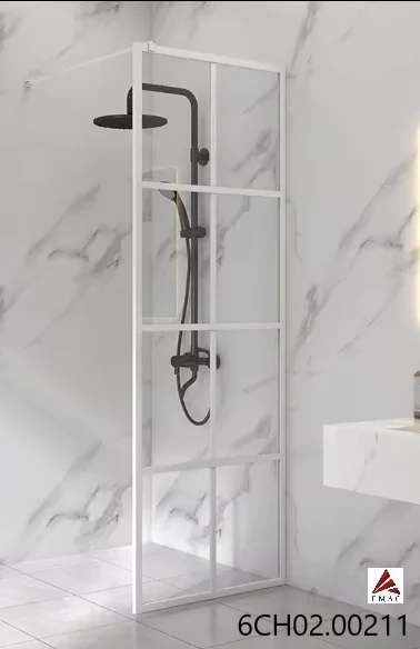 حاجز حمام زجاجي صيني من ايماك